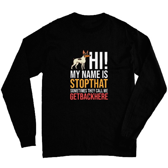 Toy Fox Terrier Dog Puppies Owner Lover 17 Long Sleeves