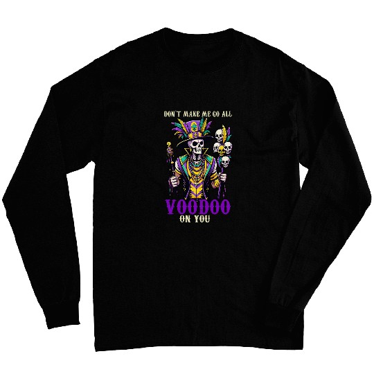 Mardi Gras Priest Top Hat Witch Doctor Voodoo New Orleans 23 Long Sleeves