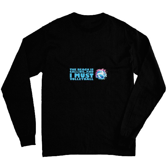 Volleyball Player Coachs Training Game Beach Volleyball 18 Long Sleeves