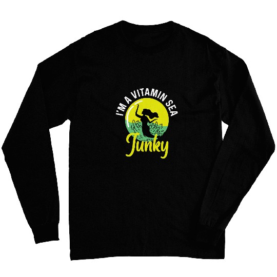 Vitamin Sea Junky Surfing Instructor Or Coach Long Sleeves