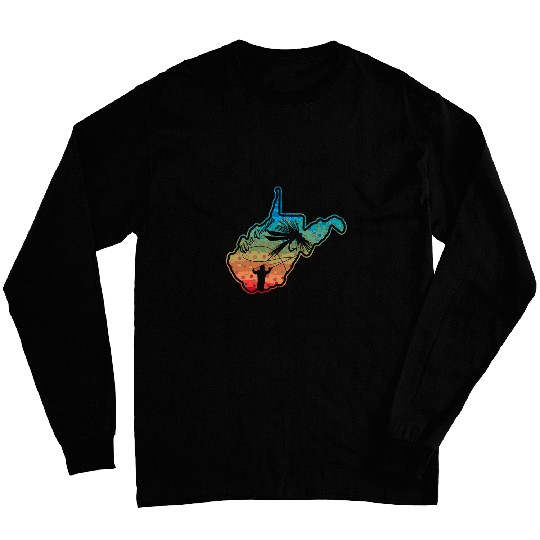 Trout Fishing Fish West Virginia Fly Fishing Fisherman Gifts Long Sleeves