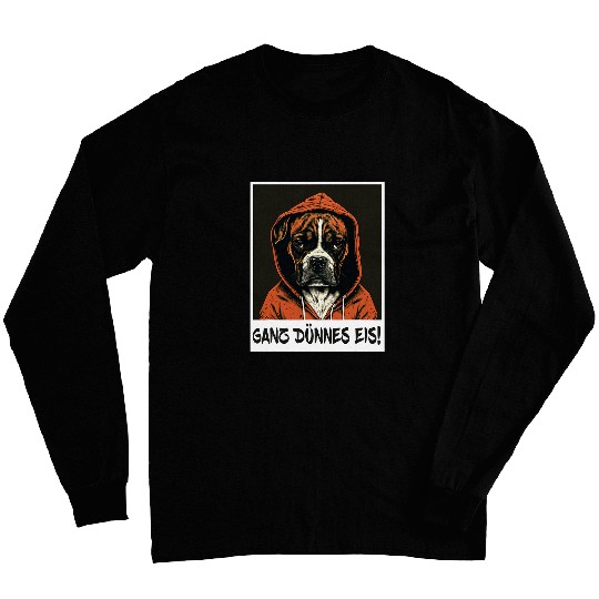 Very thin ice cream bulldog morning gross colleague sarcasms 2 Long Sleeves