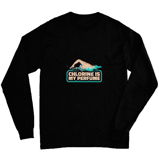 Pool Swim Coachs Chlorine My Perfume Swimmer Long Sleeves