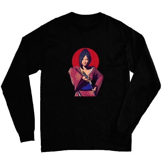 vintages Japanese Kawaii Geisha Anime Girl in Kimono 22 Long Sleeves