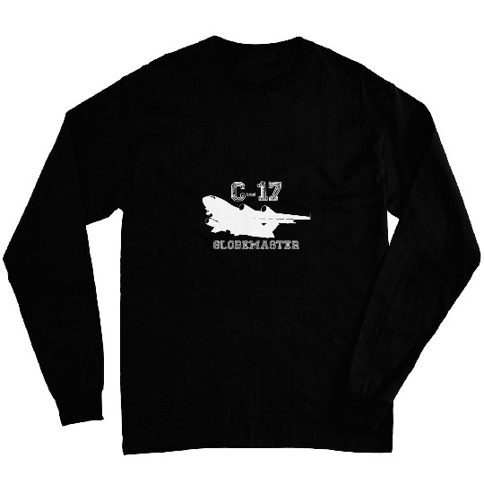 C17 Globemaster Air Pilot Military Transport Long Sleeves