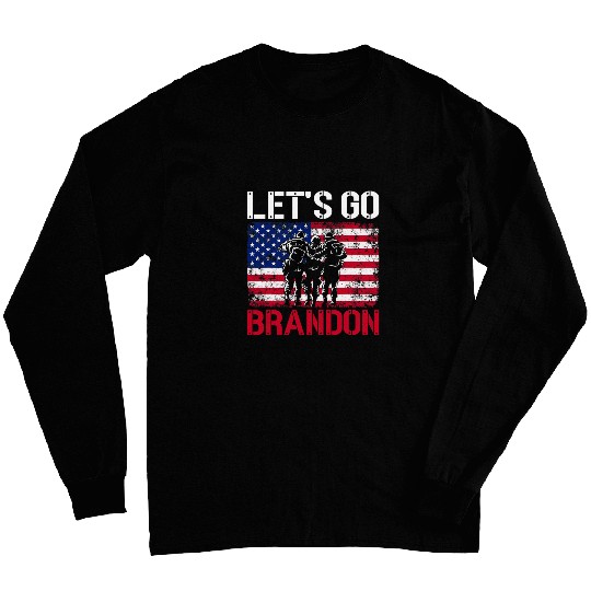 Lets Go Brandon Firefighter Long Sleeves