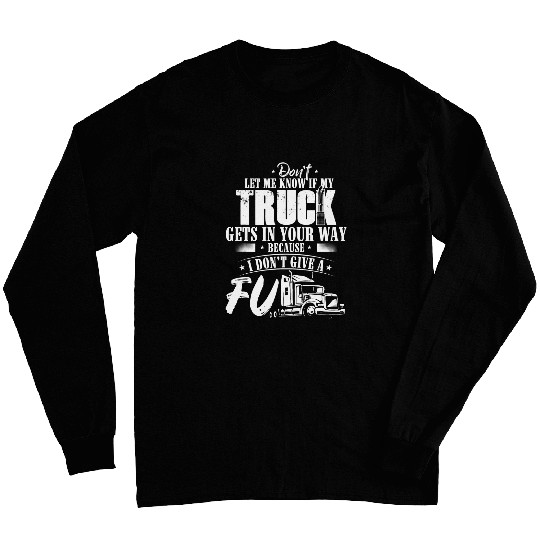 Dad Daddy Trucker Trucker Papa Grandpa Fathers Day Long Sleeves