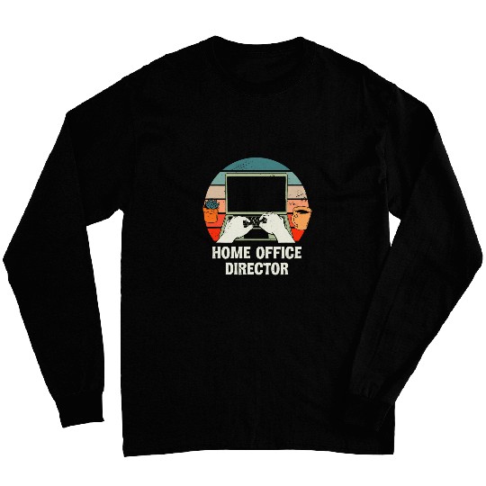 homes Office Director WFH Boss Work From homes Manager Long Sleeves