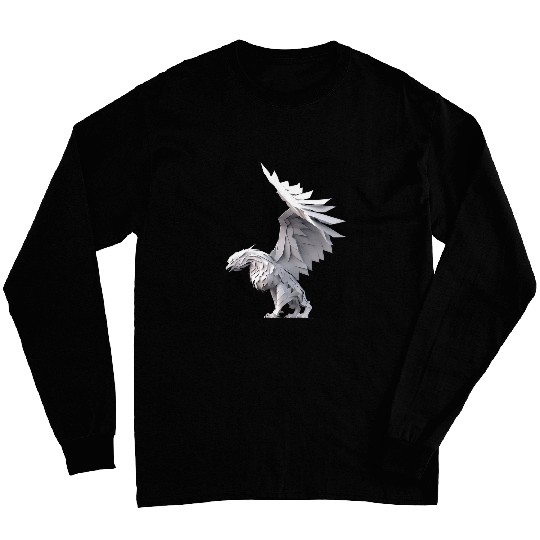 Origami Griffin Japanese Art Paper Folding Artist 21 Long Sleeves