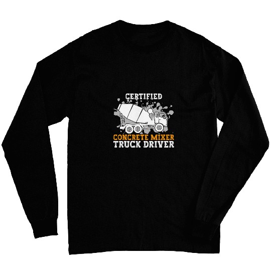 Construction Batching Certified Concrete Mixer Truck Driver Long Sleeves