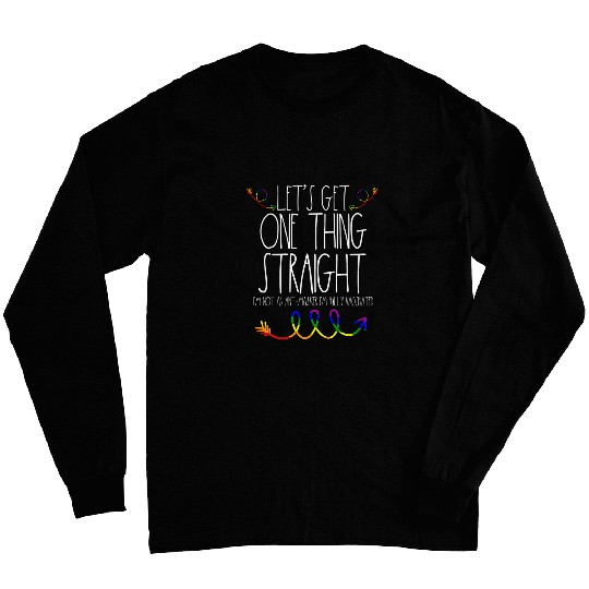 Not An AntiMasker Just Vaccinated LGBTQ Gay Pride Stuff Long Sleeves