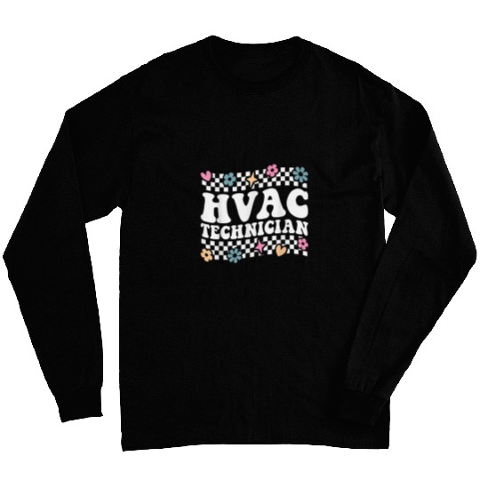 HVAC Technician HVAC Tech AC Repairman Air Conditioning 4 Long Sleeves
