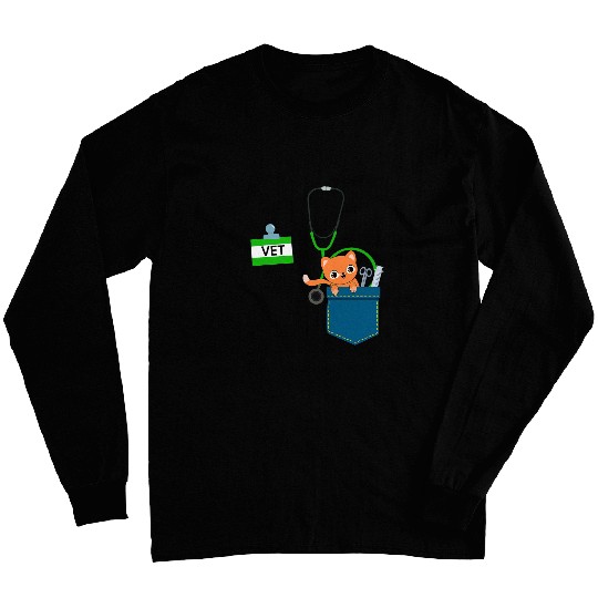 Dog Vet Dog Lover Puppy Veterinarian Long Sleeves