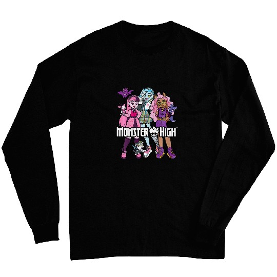 Kids Monster High STUDENT Group With Pets Long Sleeves