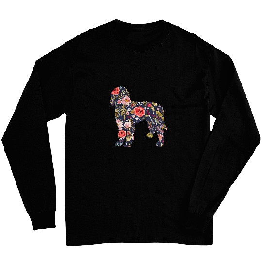 Doodle Mama Gift Floral Labradoodle Mom Labradoodle Gift Long Sleeves