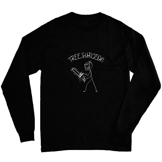 Arborist Woodworker and Chainsaw 4 Long Sleeves