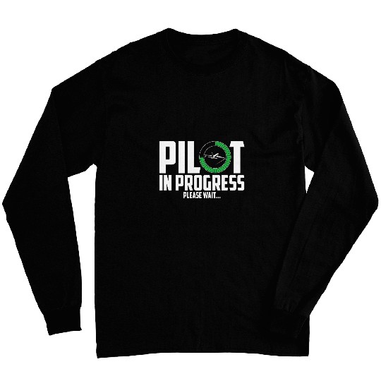 Pilot Loading Airplane Future Pilot Long Sleeves