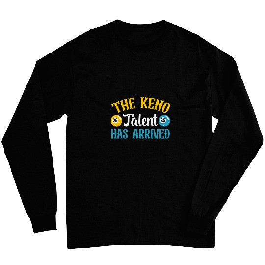 Keno Casino Gamer Billiard Creative Keno 2 Long Sleeves