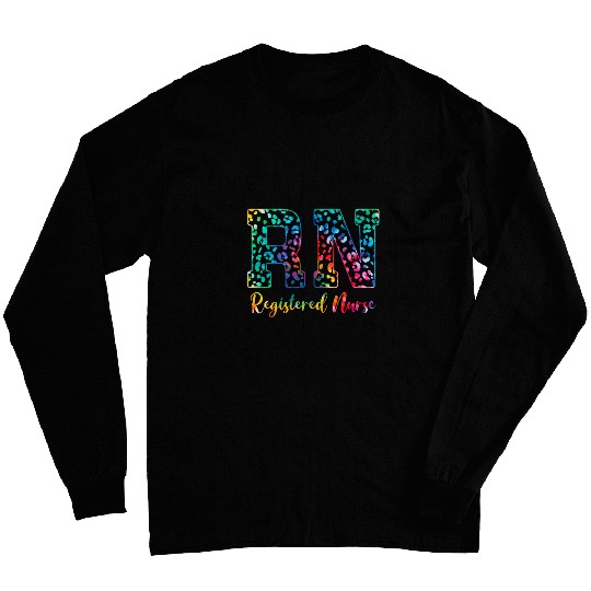 Tie Dye Registered nurses RN Nursing nurses Day nurses Week Long Sleeves