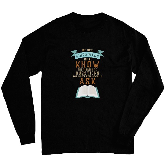 Bookworm Book Geek Reading Literature Librarian 1 Long Sleeves
