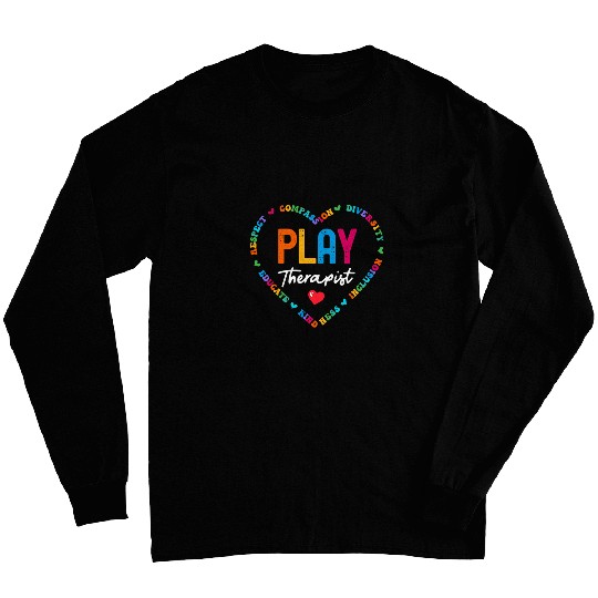 Play Therapist Recreational Therapy Child Psychologist Long Sleeves