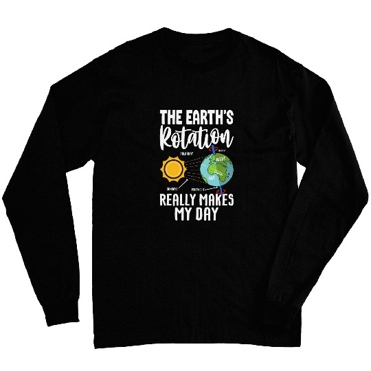 Science Teacher Men Women Boy Planet Student Space Long Sleeves