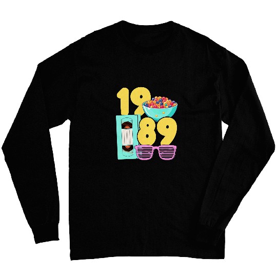 Grad Class 1989 Cinema Student 80s Movie Film School Reunion 1 Long Sleeves