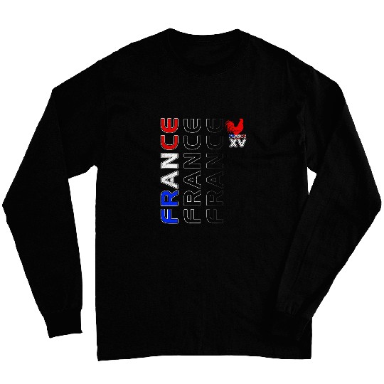France Rugby Men Women Child XV Player Long Sleeves