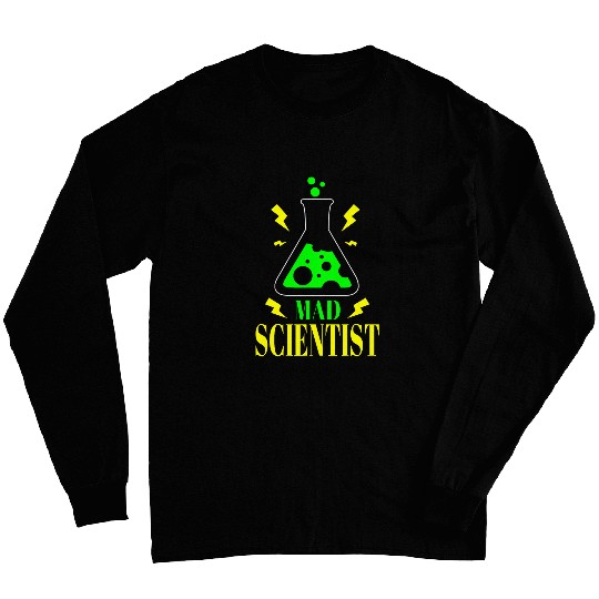 Mad Scientist Science Teacher Halloween Costume Kids Adult Long Sleeves