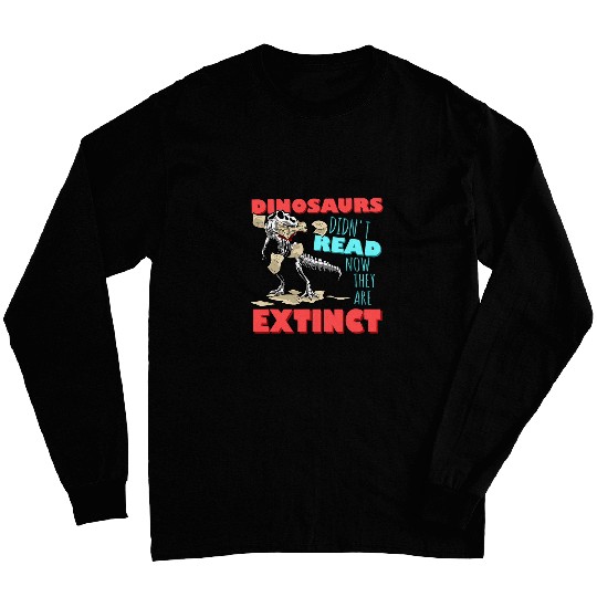 Funny Reading Gift For A Bookworm Or Book Nerd Long Sleeves