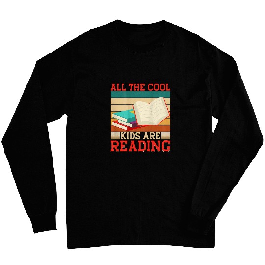Reading Backprint Design For Book Lover 1 Long Sleeves