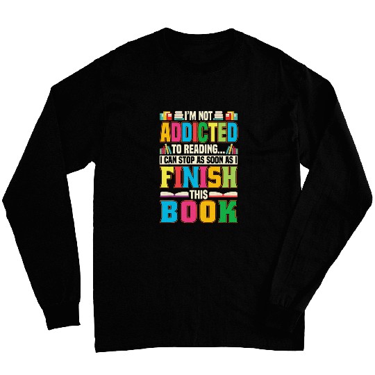 Reading Book Lover Library Bookworm Librarian Reader Books Long Sleeves