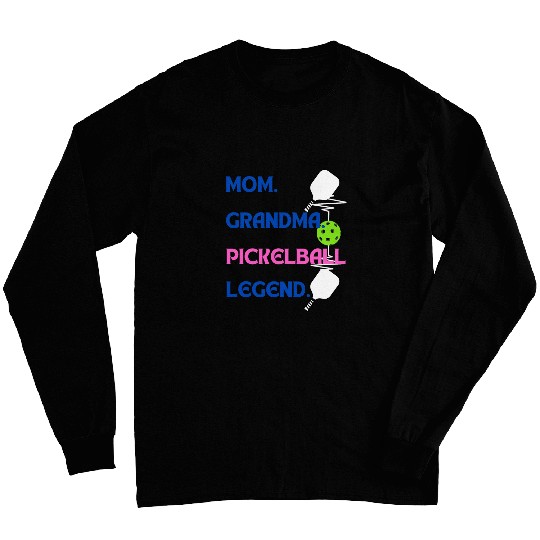 Generational Smash The MomGrandma Pickleball Legacy Long Sleeves
