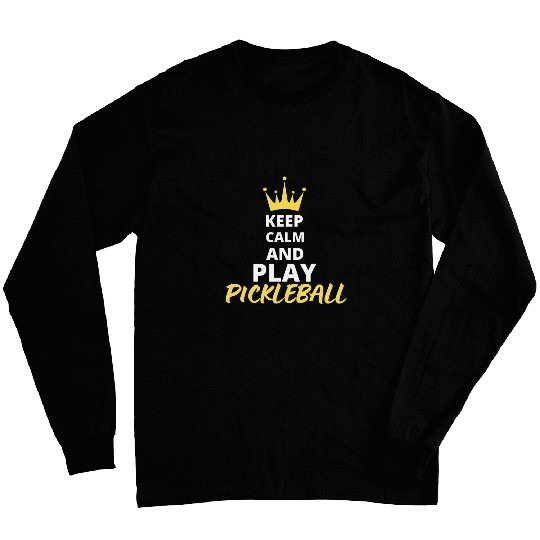 Funny Pickleball Quote Dink Legend Paddle Pickler Player Fan Long Sleeves