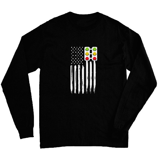 Drag Racing Art For Men Women Drag Race Tuner Car Racer 6 Long Sleeves