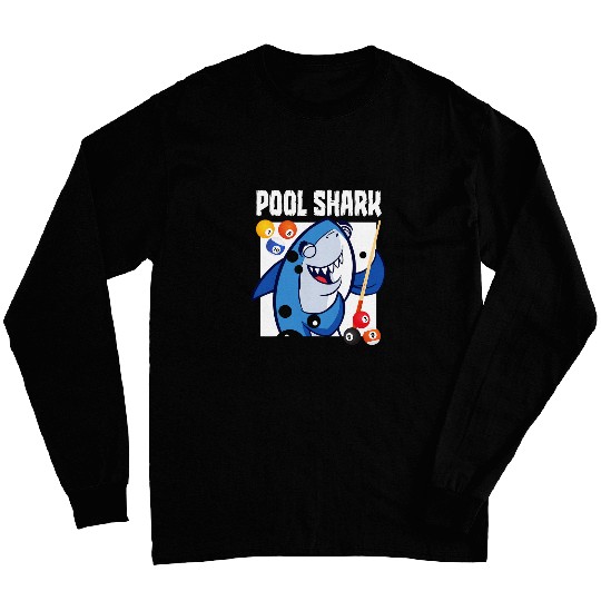 Pool Shark Billiards Player 9 Ball Long Sleeves