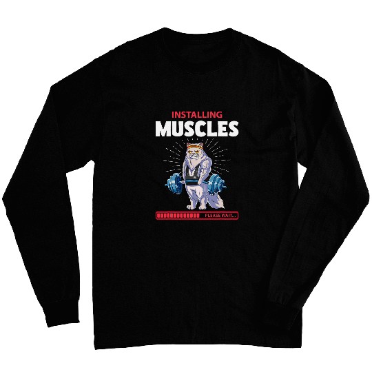 Persian Deadsslift Fitness Gym Weightlifting Long Sleeves