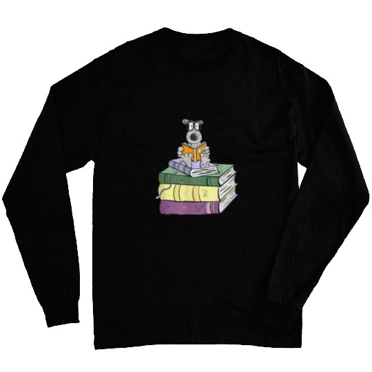 Rat Read Books I Book Reading Gift For Book Lover Long Sleeves