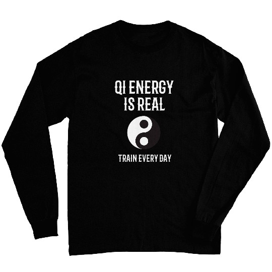 Chi Energy Real Train Everyday Qigong Tai Chi Design Long Sleeves