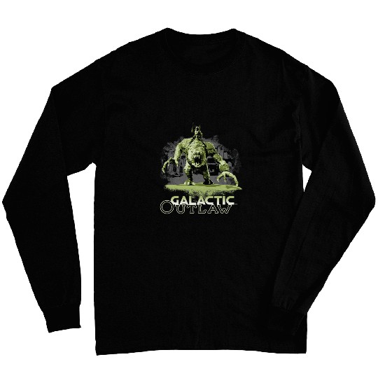 Star warss The Book of Boba Fett Galactic Outlaw Rancor Rider Long Sleeves