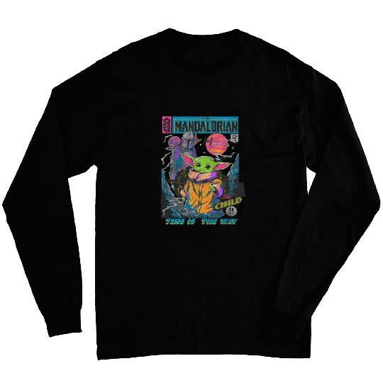 Star warss The Mandalorian The Child Comic Book Long Sleeves