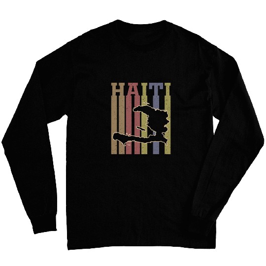 Haiti haitian caribbean Hispaniola traveling souvenir nation 6 Long Sleeves