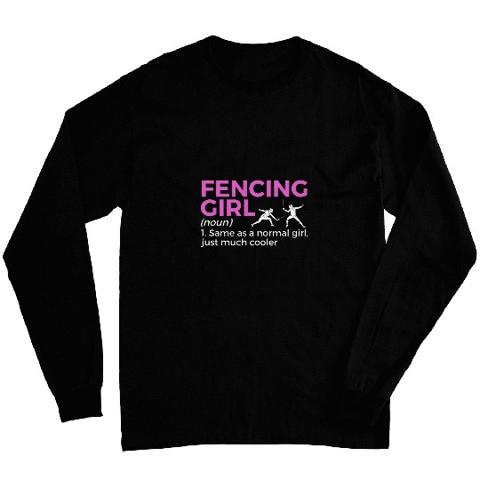 Fencing Girl Definition Fencing Gear Long Sleeves