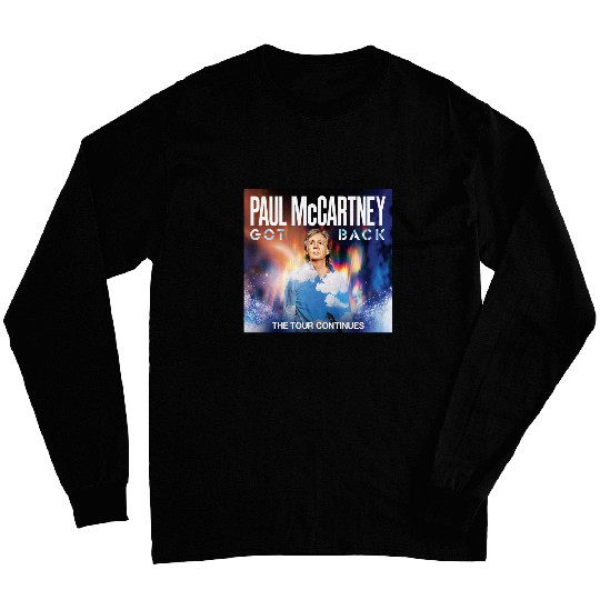P McCartney Got Back Tour 2025 Unisex Double Sided Long Sleeves