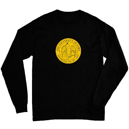 The University of-Iowa Established 1847 Long Sleeves