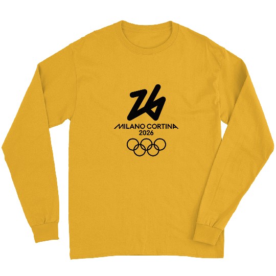 Milano Cortina 2026 Olympics Logo Long Sleeves
