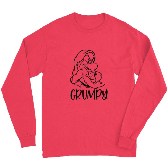Grumpy Dwarf Long Sleeves  - Disney Character Grumpy Dwarf Long Sleeves