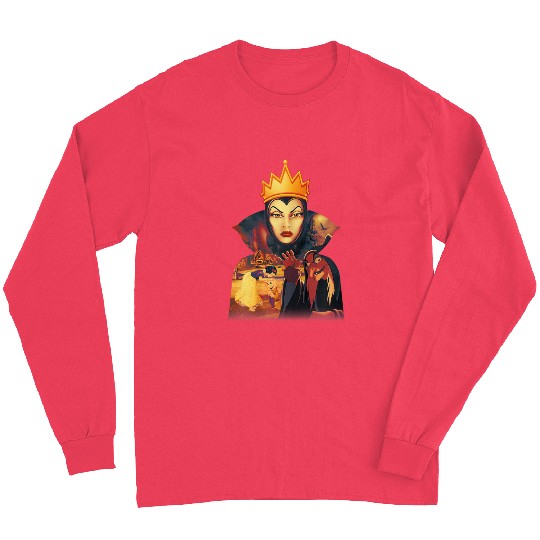 Disney Snow White Evil Wicked Queen Graphic T Long Sleeves