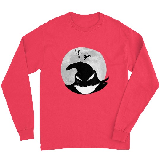 Womens Disney Jack Skellington Oogie Boogie Moon Long Sleeves