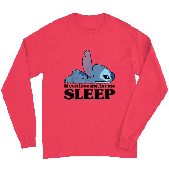 Disney Lilo Stitch Sleepy Stitch Long Sleeves